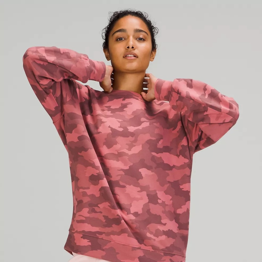 Lululemon perfectly oversized crew sweater - heritage 365 camp brier